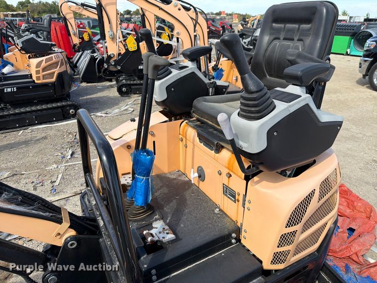 image for item EU1537 2024 Erie Industries EM15 mini excavator