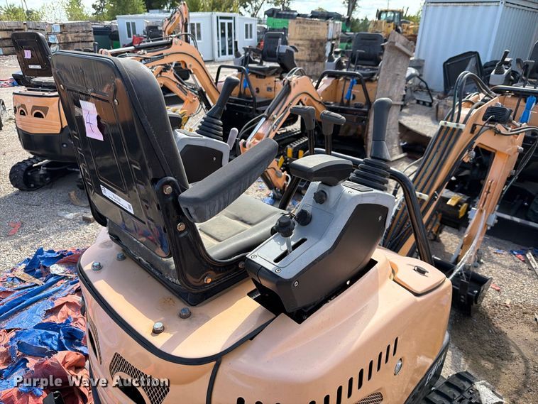 image for item EU1537 2024 Erie Industries EM15 mini excavator