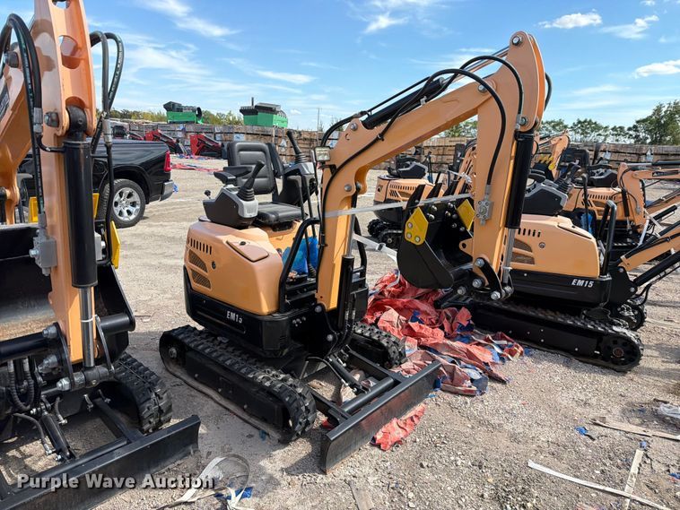 image for item EU1538 2024 Erie Industries EM15 mini excavator