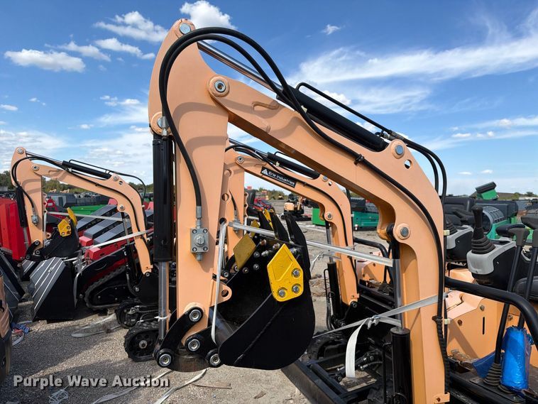 image for item EU1538 2024 Erie Industries EM15 mini excavator