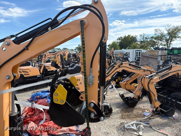 image for item EU1538 2024 Erie Industries EM15 mini excavator