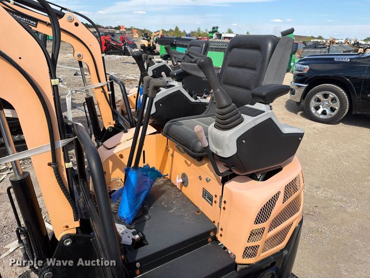 image for item EU1538 2024 Erie Industries EM15 mini excavator