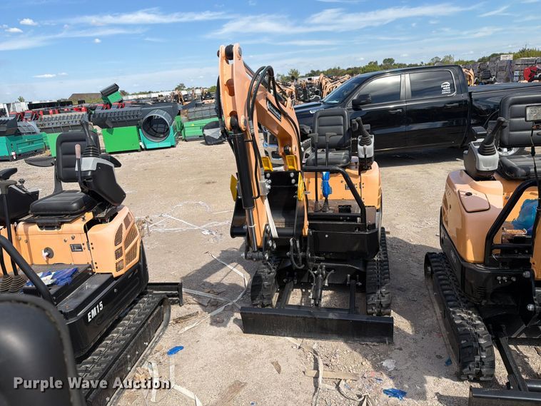 image for item EU1539 2024 Erie Industries EM15 mini excavator