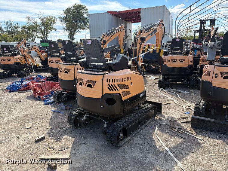 image for item EU1539 2024 Erie Industries EM15 mini excavator