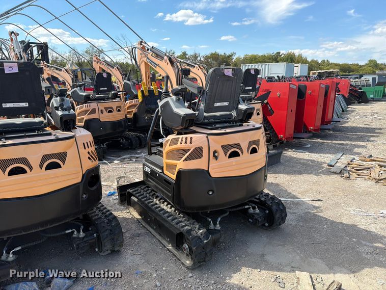 image for item EU1539 2024 Erie Industries EM15 mini excavator