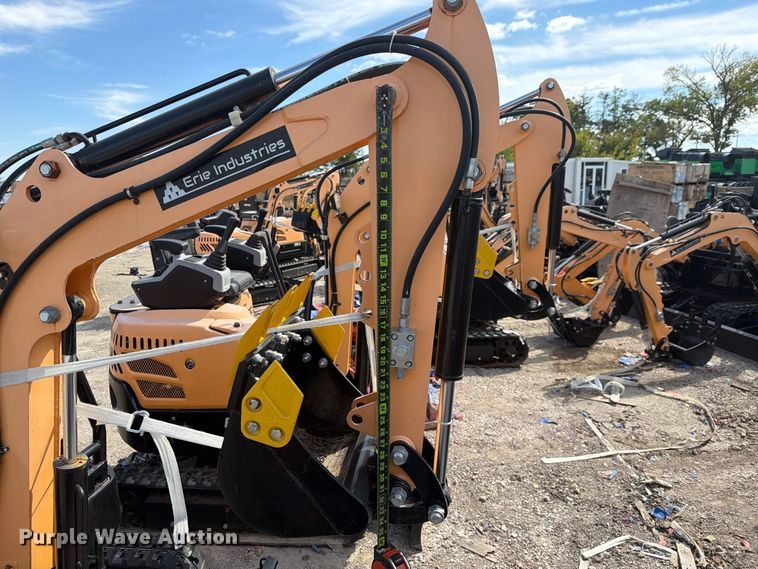 image for item EU1539 2024 Erie Industries EM15 mini excavator