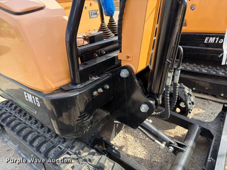 image for item EU1539 2024 Erie Industries EM15 mini excavator