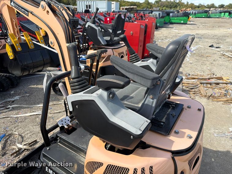 image for item EU1539 2024 Erie Industries EM15 mini excavator