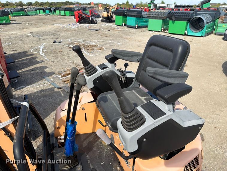 image for item EU1539 2024 Erie Industries EM15 mini excavator