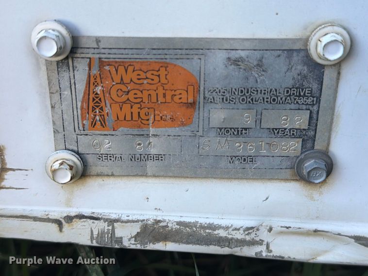 image for item EW2290 West Central Mfg. SM361082 skid mounted office