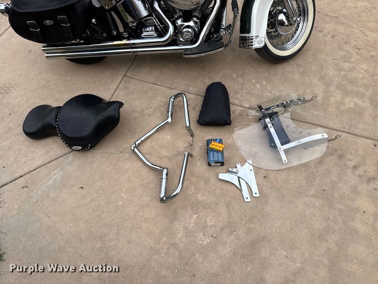 image for item EW4357 2001 Harley Davidson Heritage motorcycle
