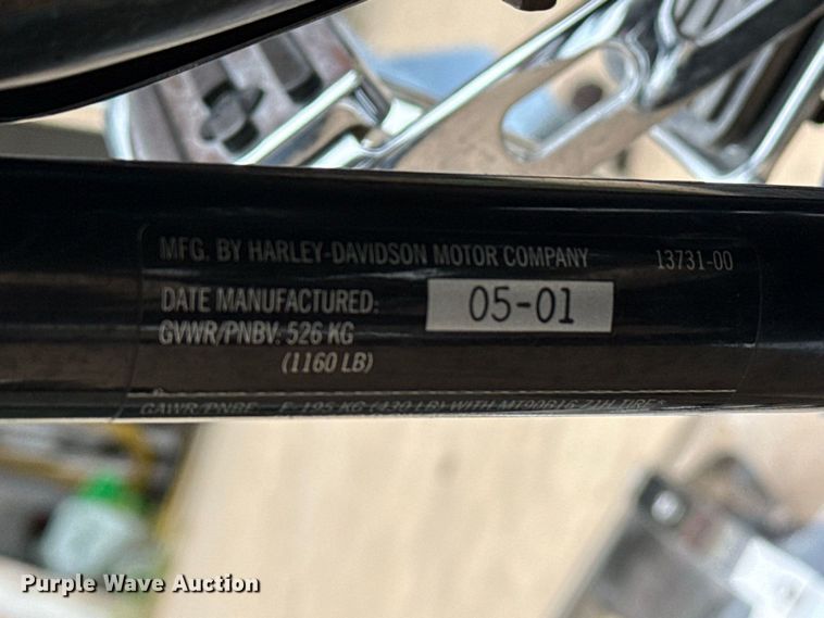 image for item EW4357 2001 Harley Davidson Heritage motorcycle