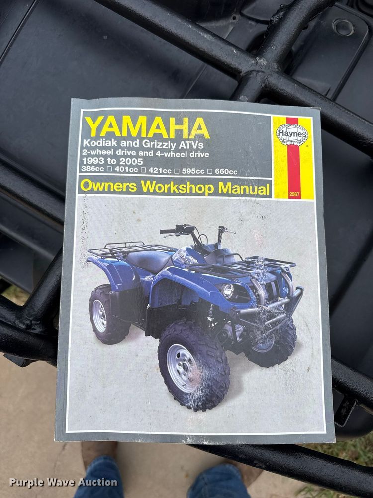 image for item EW4358 2001 Yamaha Kodiak 400 ATV