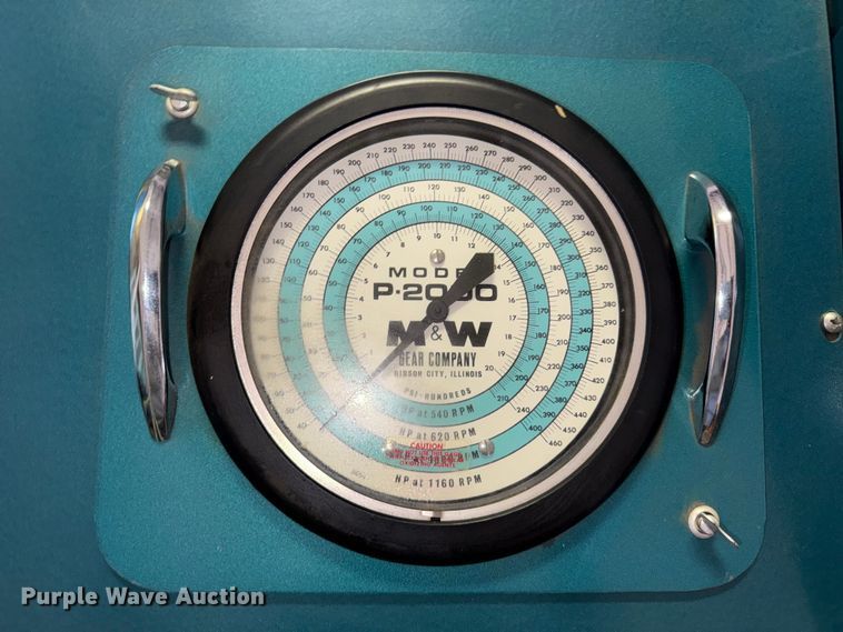 image for item EW4373 M&W P-2000 PTO dynamometer
