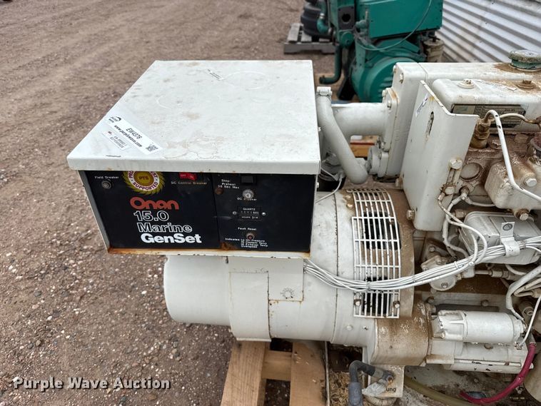 image for item EW4376 (2) Onan generators
