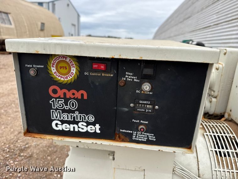 image for item EW4376 (2) Onan generators