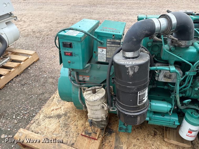 image for item EW4376 (2) Onan generators