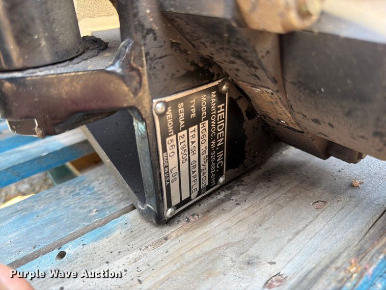 image for item EW5027 Heiden HG60-TG-55/24 grapple