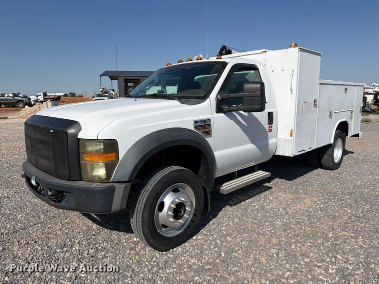 2010 Ford F550 Super Duty utility / service truck