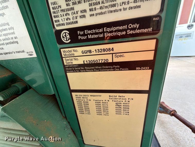 image for item EW8903 Cummins GGMB-1328084 generator