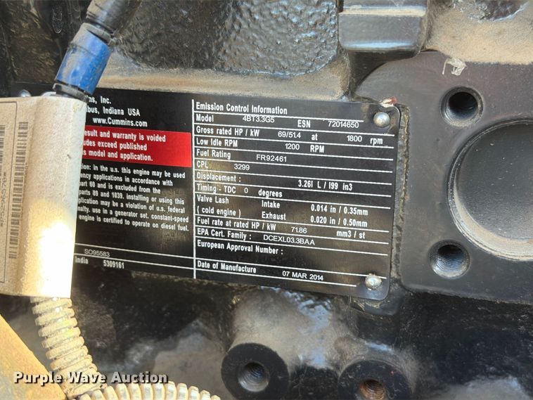 image for item EW8912 Cummins C25 D6 generator