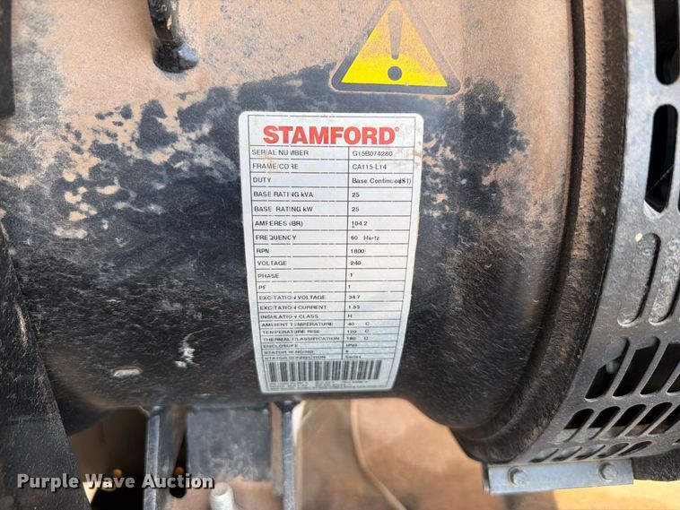 image for item EW8914 Cummins C25 D6 generator