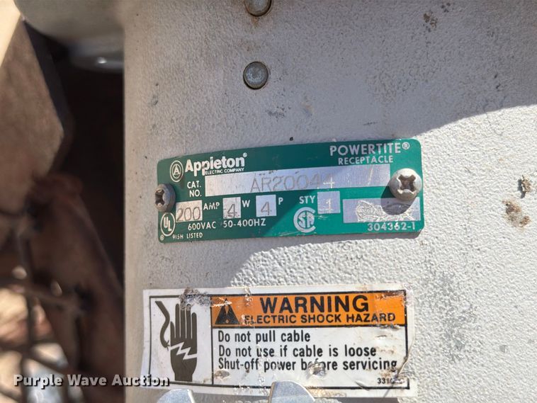 image for item EW8916 Appleton Powertite generator receptacles