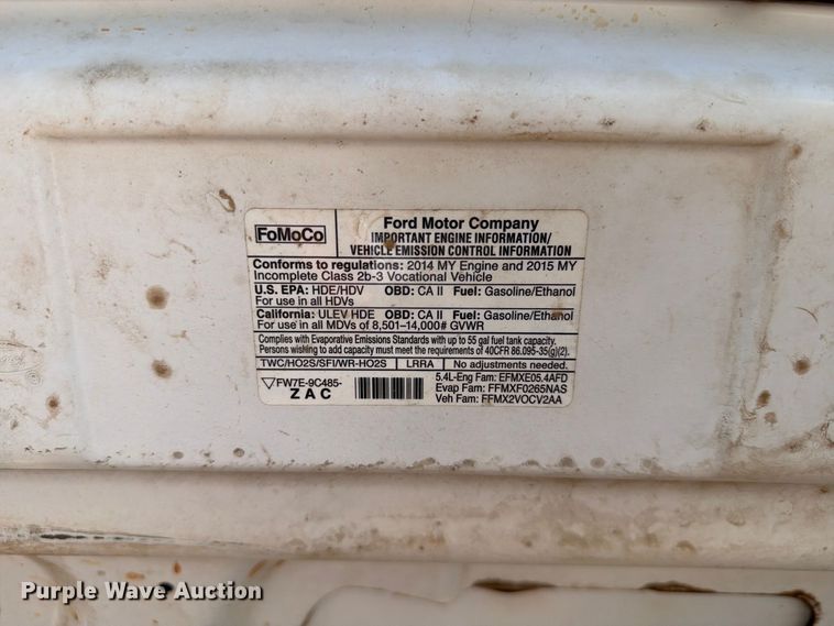 image for item EW8921 2015 Ford Econoline E350 utility van