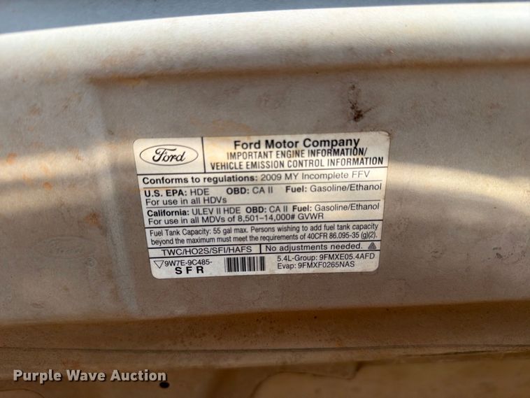 image for item EW8923 2009 Ford Econoline E350 van