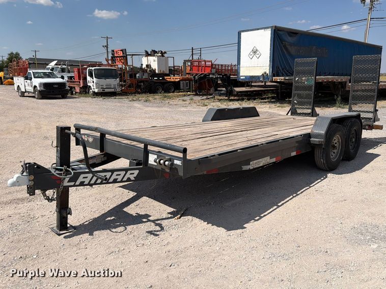 image for item EW8928 2023 Lamar H6832027 utility trailer