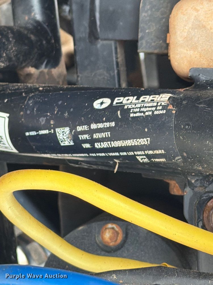 image for item EW8976 2017 Polaris Ranger XP 1000 utility vehicle