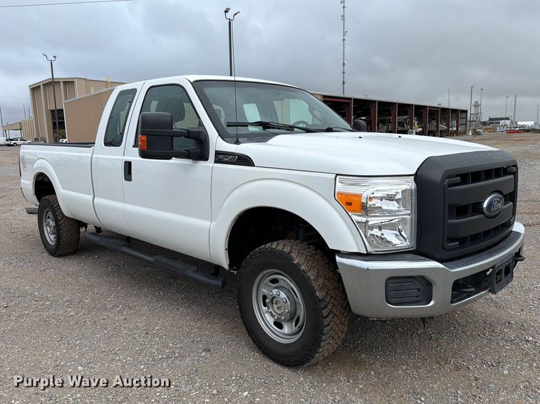 image for item EW8982 2016 Ford F250 Super Duty Ext. Cab pickup truck