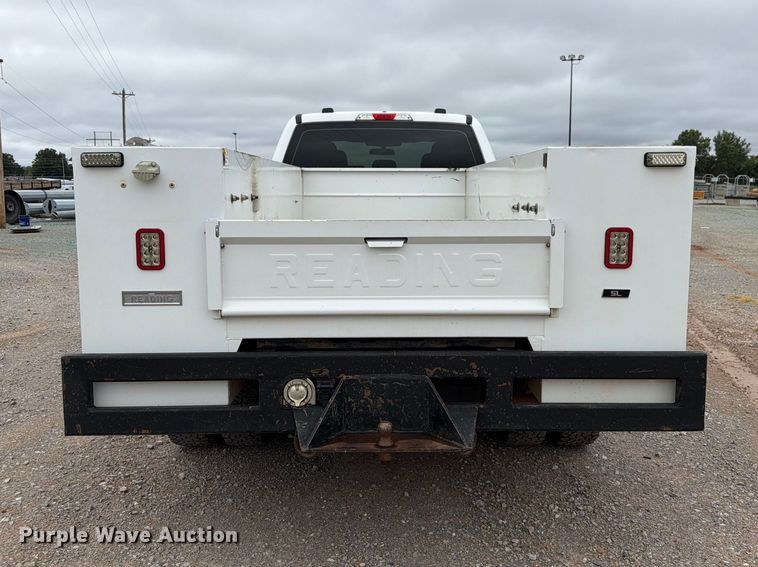 image for item EW8988 2021 Ford F350 Super Duty Ext. Cab utility bed pickup truck