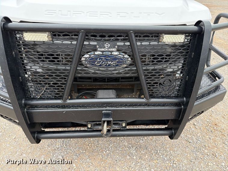 image for item EW8988 2021 Ford F350 Super Duty Ext. Cab utility bed pickup truck