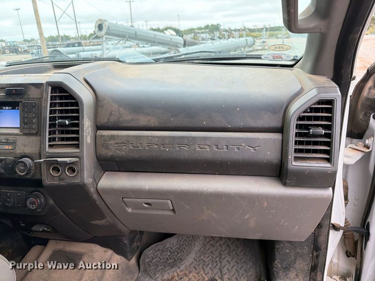 image for item EW8988 2021 Ford F350 Super Duty Ext. Cab utility bed pickup truck