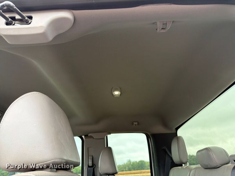 image for item EW8988 2021 Ford F350 Super Duty Ext. Cab utility bed pickup truck