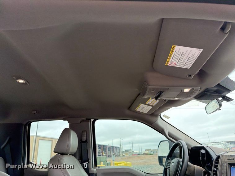 image for item EW8988 2021 Ford F350 Super Duty Ext. Cab utility bed pickup truck
