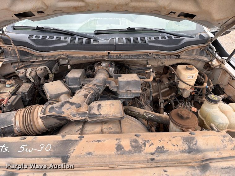 image for item EW8988 2021 Ford F350 Super Duty Ext. Cab utility bed pickup truck