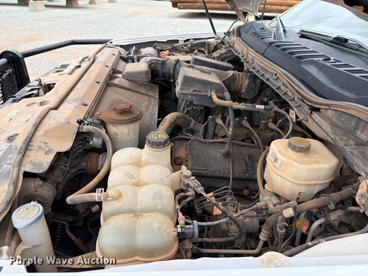 image for item EW8988 2021 Ford F350 Super Duty Ext. Cab utility bed pickup truck