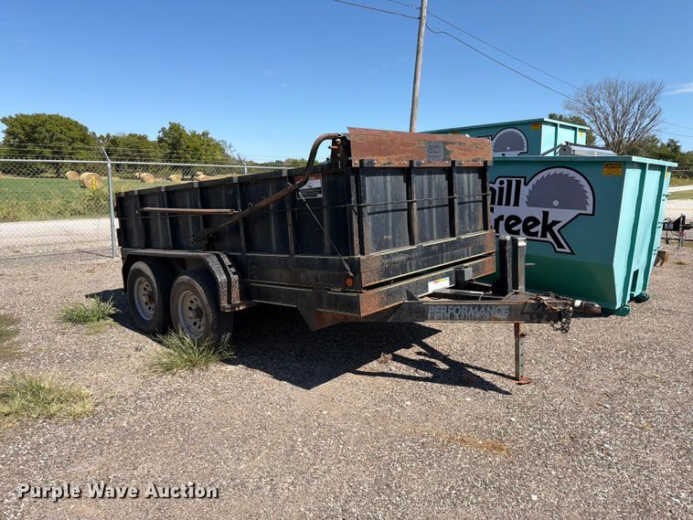 image for item EX0510 2007 Parker dump trailer