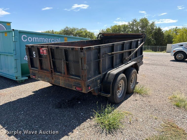 image for item EX0510 2007 Parker dump trailer