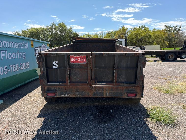 image for item EX0510 2007 Parker dump trailer