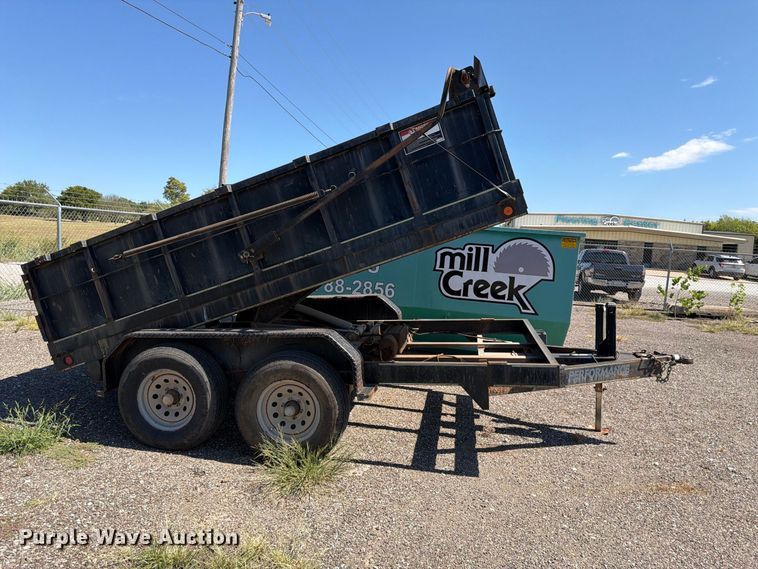 image for item EX0510 2007 Parker dump trailer