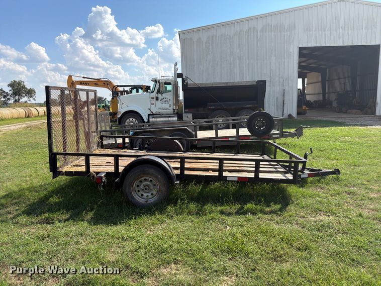 image for item EX0542 Shop Built utility trailer