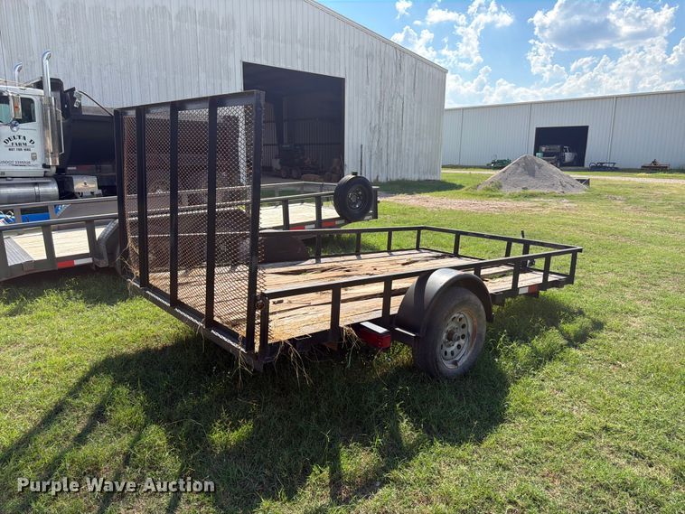 image for item EX0542 Shop Built utility trailer
