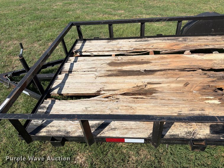 image for item EX0542 Shop Built utility trailer