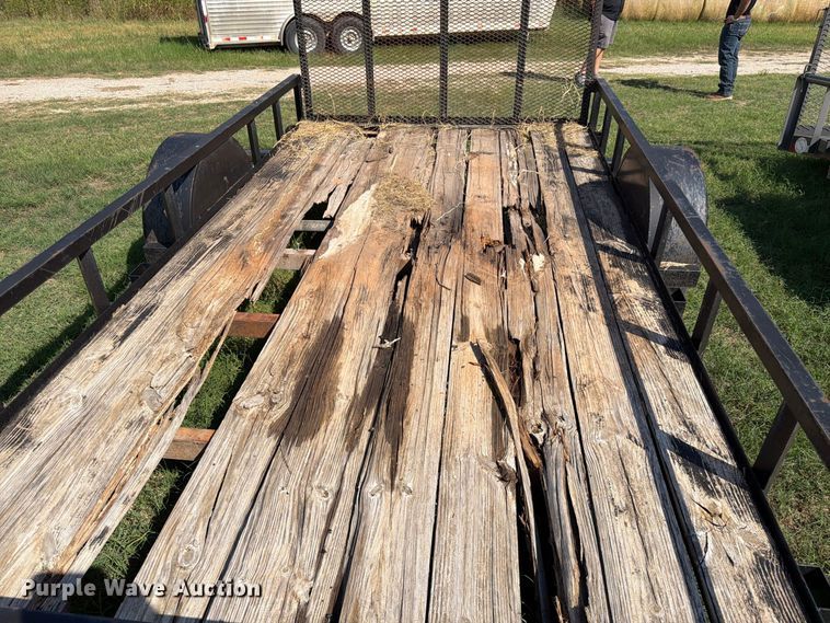 image for item EX0542 Shop Built utility trailer