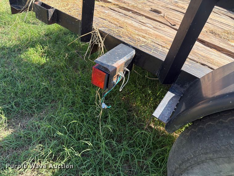 image for item EX0542 Shop Built utility trailer