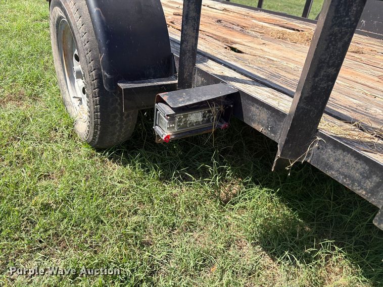 image for item EX0542 Shop Built utility trailer