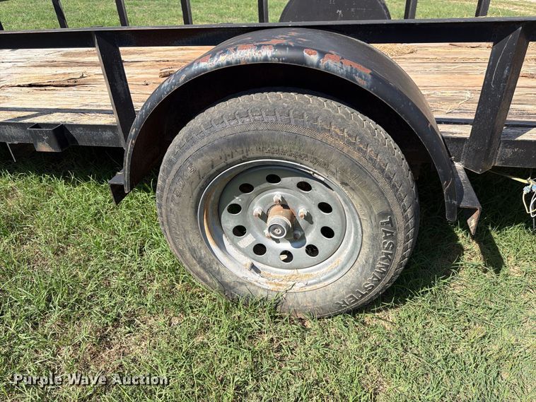 image for item EX0542 Shop Built utility trailer